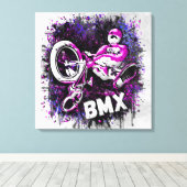 Klassieke Bmx Bike - Bmx Freestyle Bmx Canvas (Insitu (Houten vloer))