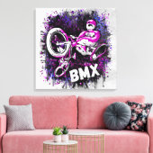 Klassieke Bmx Bike - Bmx Freestyle Bmx Canvas (Insitu (Woonkamer))