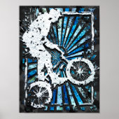 Klassieke Bmx Bike - Bmx Freestyle Bmx Poster Afdr (Voorkant)