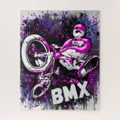 Klassieke Bmx Bike - Bmx Freestyle Bmx Puzzle Legpuzzel (Verticaal)