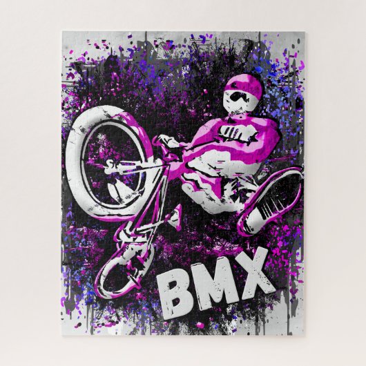 Klassieke Bmx Bike - Bmx Freestyle Bmx Puzzle Legpuzzel (Verticaal)