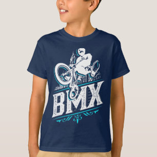 Klassieke Bmx T-Shirt - Bmx Bike - Skyline Bmx Shi