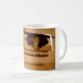 Klassieke boeken voor de Afstuderen Mok (Voorkant rechts)