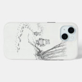Klassieke boekillustratie Case-Mate iPhone case (Achterkant (horizontaal))