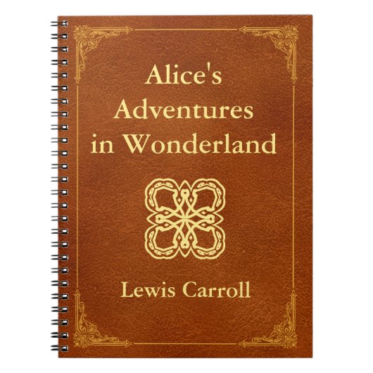 Klassieke boekomslag notitieboek (Voorkant)