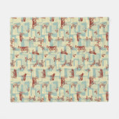 Klassieke boerderij fleece deken (Voorkant (Horizontaal))