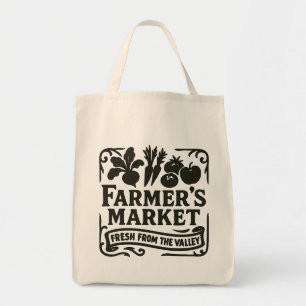 Klassieke Boerenmarkt - Vers uit de Vallei Tote Bag