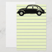 Klassieke bok briefpapier (Voorkant / Achterkant)