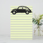 Klassieke bok briefpapier (Staand voorkant)