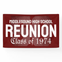 Klassieke Bold 50 Jaar High School Reunion Klasse 