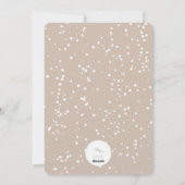 Klassieke Bold Faith Religieuze kerstfotokaart Feestdagenkaart (Achterkant)