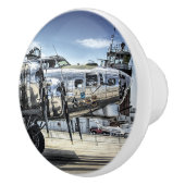 Klassieke bommenwerper b-17 keramische knop (Rechts)