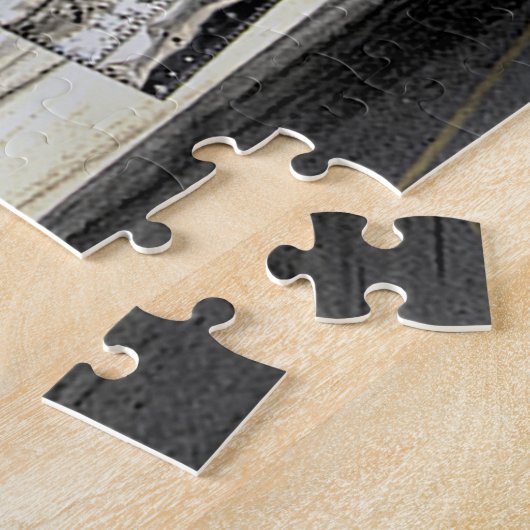 Klassieke bommenwerper b-17 legpuzzel (Zijkant)