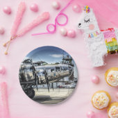 Klassieke bommenwerper b-17 papieren bordje (Feest)