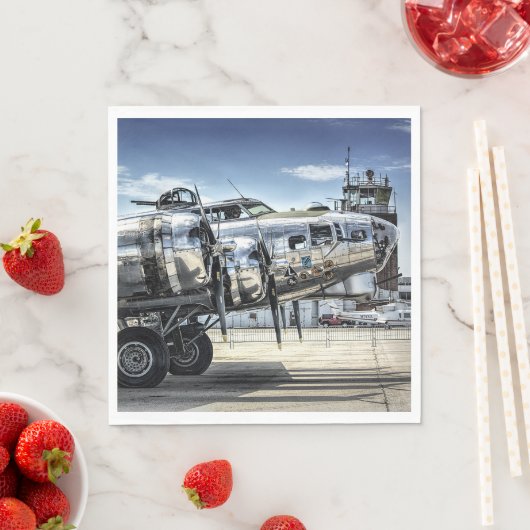 Klassieke bommenwerper b-17 servet (Insitu)