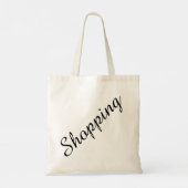 Klassieke boodschappentas tote bag (Achterkant)