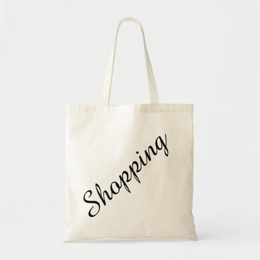 Klassieke boodschappentas tote bag (Voorkant)