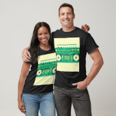 Klassieke Boom Box Vintage Afbeelding T-shirt (Unisex)