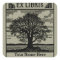 Klassieke Boom met Boeken Ex Libris Bookplate- Gro
