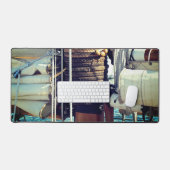 Klassieke boot Custom Desk Mat (Keyboard & Muis)