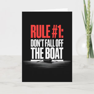 Klassieke boot-humor Zeiler Nautilus Retro zeilen Kaart