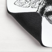 Klassieke borrelbijen muismat (Hoek)