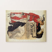 Klassieke Borzoi Kunstpuzzel Legpuzzel (Horizontaal)