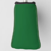 Klassieke bosgroene golfputterhoes met stijl golfheadcover (Draai 90)