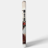 Klassieke bosrijke kerst herten / sneeuwpop Case-Mate iPhone case (Achterkant / Links)