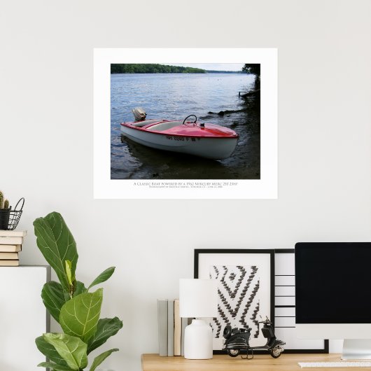 Klassieke Bot Poster (Thuiskantoor)
