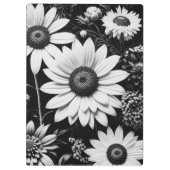 Klassieke Botanische Bloemen Klembord (Achterkant)