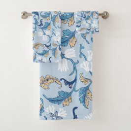 Klassieke botanische elegantie   bad handdoek