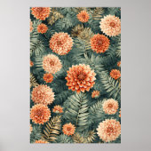 Klassieke botanische elegantie poster (Voorkant)