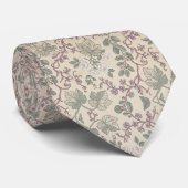 Klassieke botanische elegantie stropdas (Opgerold)