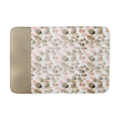 Klassieke Botanische Leafy Waterverf Badmat (Voorkant)