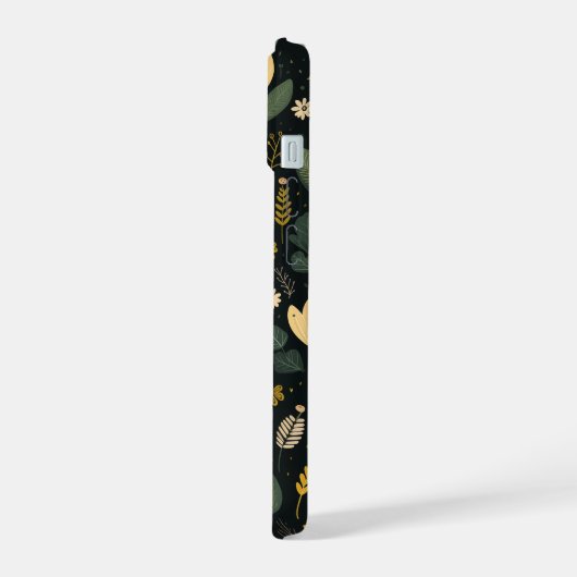 Klassieke Botanische Telefoonhoes iPhone 15 Case (Linkerkant)