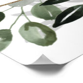 Klassieke botanische vormgeving poster (Hoek)