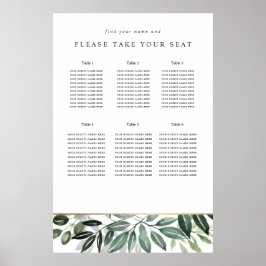 Klassieke botanische vormgeving poster