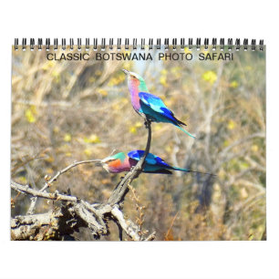 KLASSIEKE BOTSWANA FOTO SAFARI KALENDER