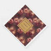 Klassieke Bourgogne Gouden Trouwdiner servetten (Hoek)