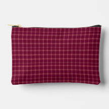 Klassieke Bourgondische tartan geruite cadeauverpa