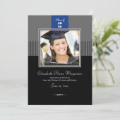 Klassieke bovenste band: Blauw Kaart (Staand voorkant)