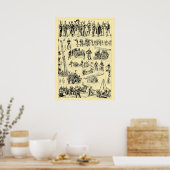Klassieke brandweerkunst poster (Keuken)