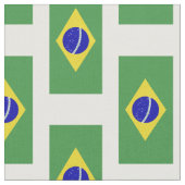Klassieke Braziliaanse vlag Stof (Close Up)