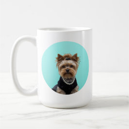 Klassieke Breakfast Poster Yorkshire Terrier Yorki Koffiemok