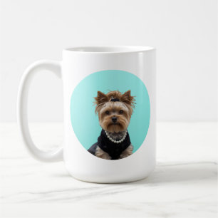 Klassieke Breakfast Poster Yorkshire Terrier Yorki Koffiemok