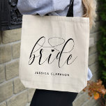 Klassieke bride Canvas tas<br><div class="desc">Dit is een klassieke, maar mooie canvas tas die een perfect cadeau zou zijn!</div>