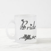 Klassieke bride matglas koffiemok (Links)