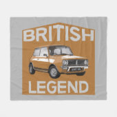 Klassieke Britse auto's | Petrolhead | VINTAGE | M Fleece Deken (Voorkant (Horizontaal))