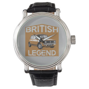 Klassieke Britse auto's   Petrolhead   VINTAGE   M Horloge